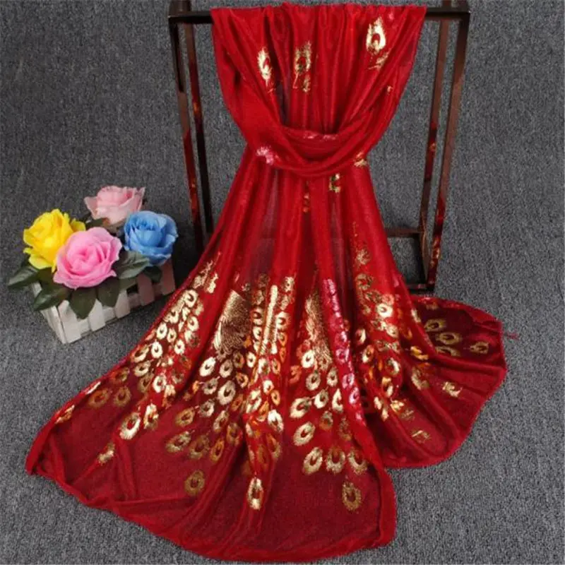 Fashion Women Long Print Scarf Wrap Ladies Shawl Girls Large women's scarves handkerchief hijab scarf 40FE2608