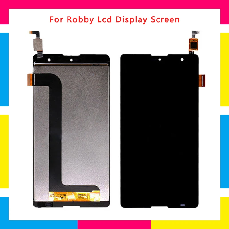

5Pcs/lot Replacement LCD Display Screen With Touch Screen Digitizer Assembly For Wiko S-Kool Wiko Robby