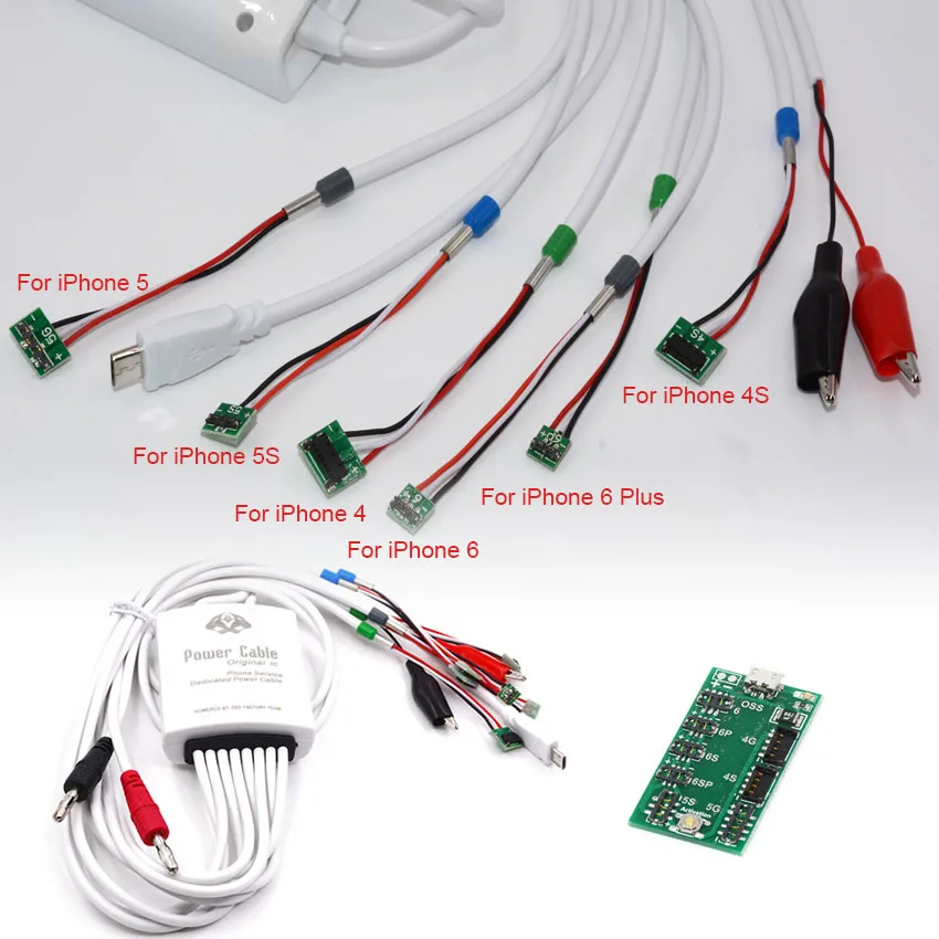 ChaRLes Professional Power Supply Current Phone Test Cable Activation Charge Board For Iphone Whole Series En Anglais 