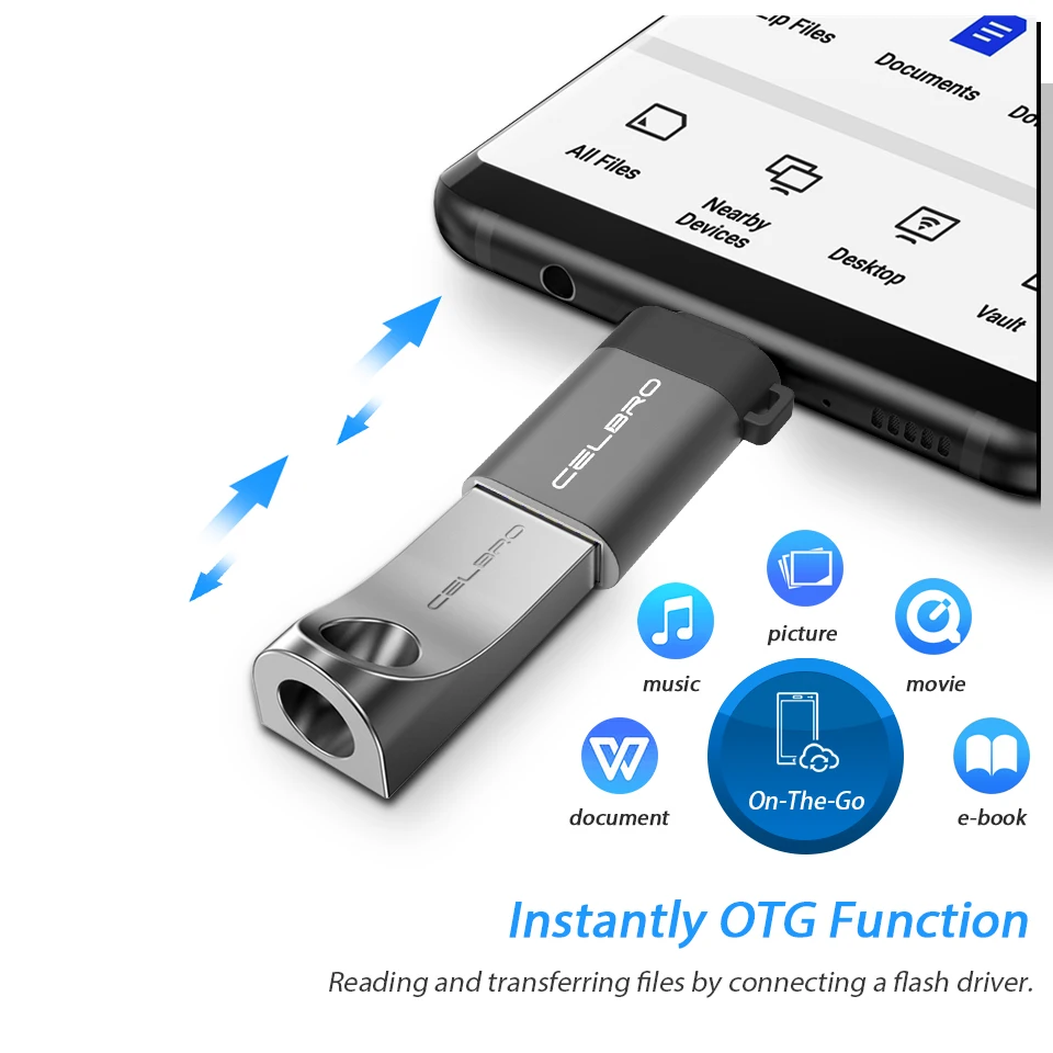 Usb type C OTG Кабель-адаптер металлический USB-C USB 3,0 type-C зарядный конвертер для samsung Galaxy S9 S8 Plus huawei P10 P20 Plus