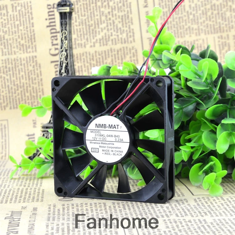 For 3106KL-04W-B40 DC12V 0.23A Meiya NMB 80*80*15MM Axial Fan | Компьютеры и офис