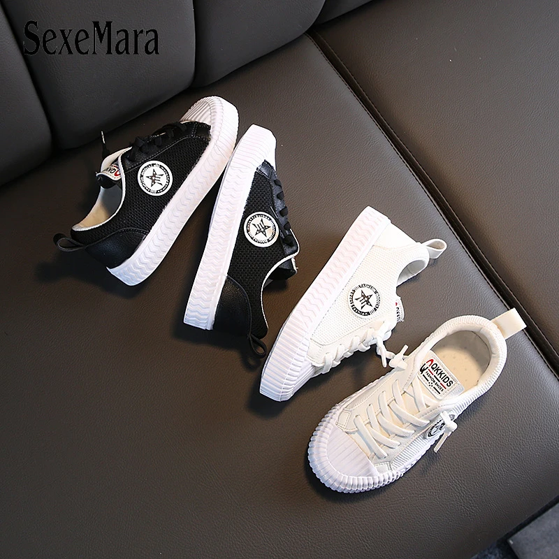 Children Shoes Little Girls Casual Shoes White Spring New Fashion Boys Shoes Kids Shoes for Girl Toddler Sneakers C07014