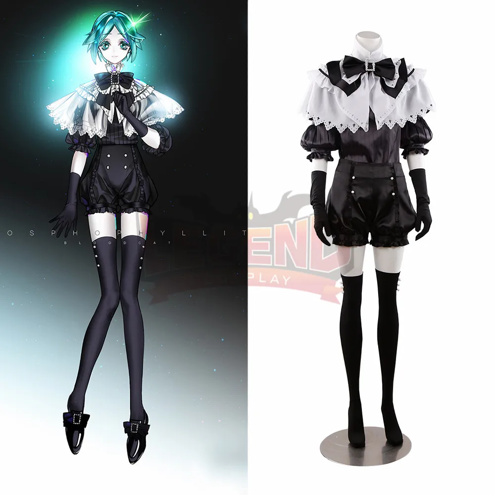 Аниме земля блестящие Houseki не куни Phosphophyllite Косплей Костюм Фанарт костюм на заказ