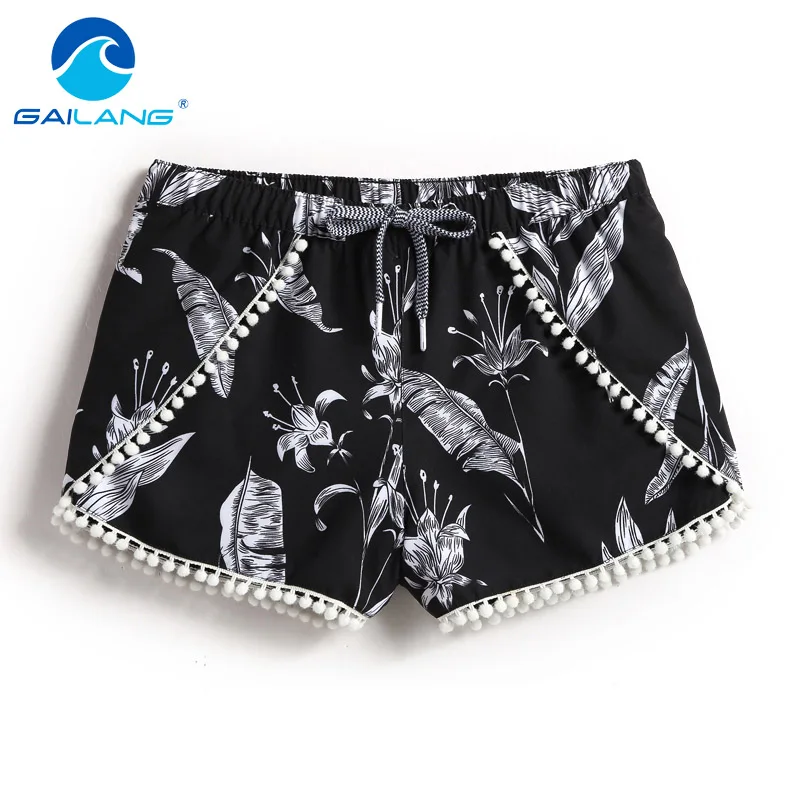 

Gailang Brand Women Shorts Quick Drying Swimwear Swimsuits Woman Shorts Bottom Plus Size XXL Boardshort Bermuda Masculina