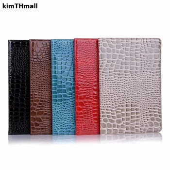 

Case For Samsung galaxy tab A 8.0 inch 2019 with S pen case SM-P205 P200 P207 Smart flip crocodile grain Stand Card slot case
