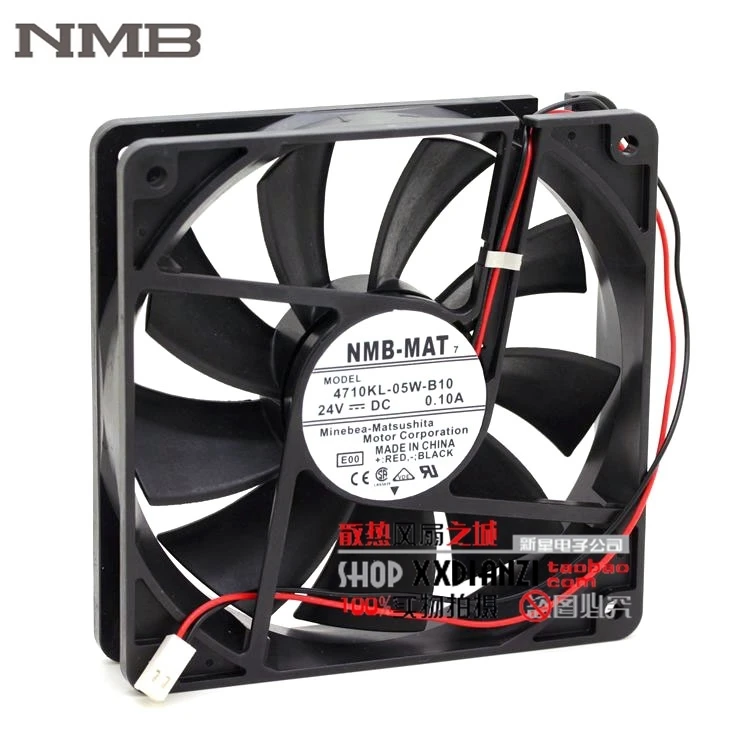 Для NMB7 4710KL 05W B10 12025 12 см 24В 0.10A вентилятор|fan 24v|24v fan12cm fan |