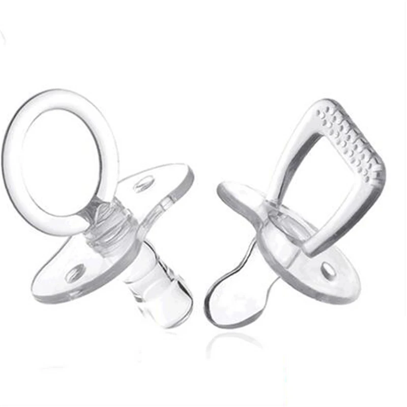 Latex Soothers Newborn Silicone Pacifier Clip Dummy Nipple For Children
