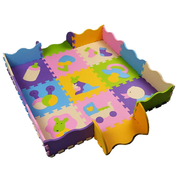 

Baby Crawling Play Mat 30*30CM Climb Pad puzzle mats Fruit Letters And Happy Farm Baby Toys Playmat Kids Carpet Baby Game
