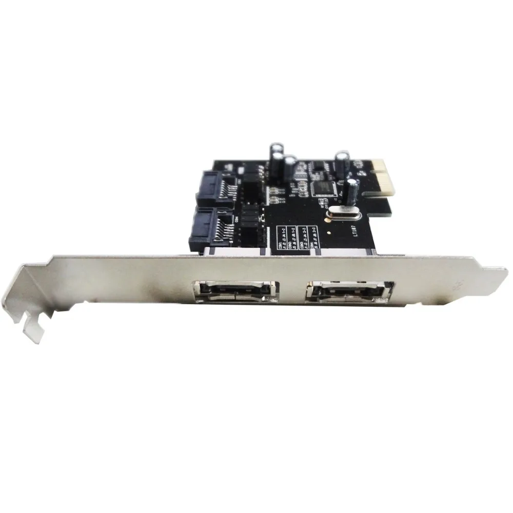 Q00429 WBTUO LT107 2 SATA 3,0 и 2 ESATA 3,0 2 порта PCI-E Express Card Adapter карта расширения