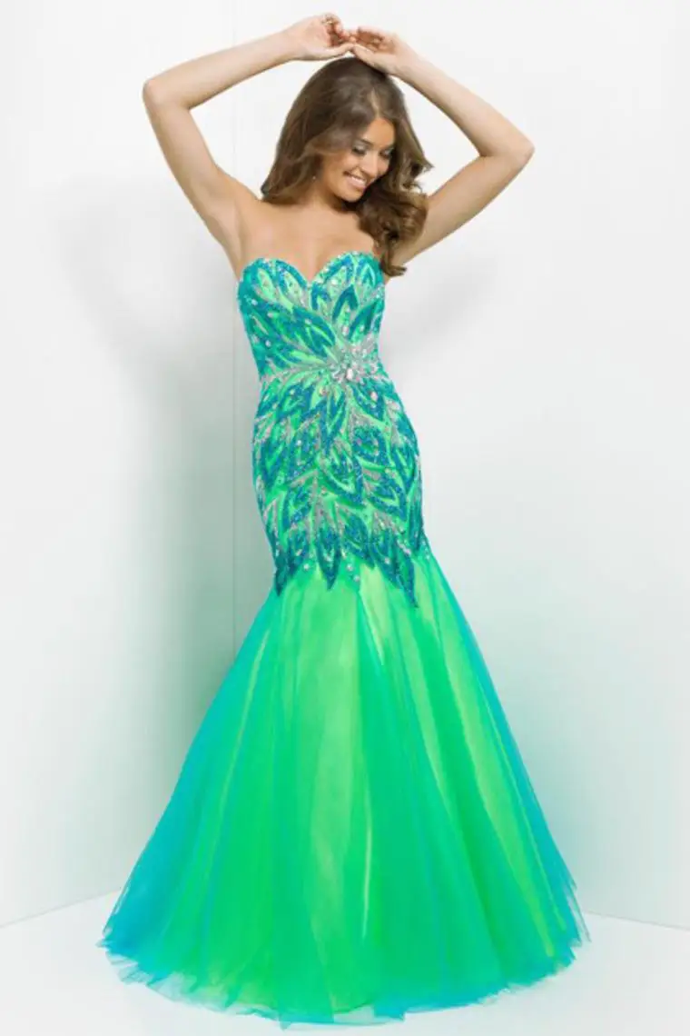 

free shipping robe de soiree vestido de festa longo 2016 new hot sexy green long sweetheart beading party gown prom dresses