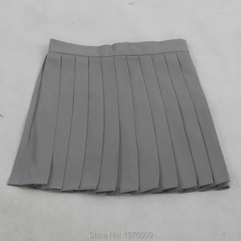 Плиссированные Школьная Harajuku Женщины складками Женская|saia faldas|grey pleated skirtpleated skirt |