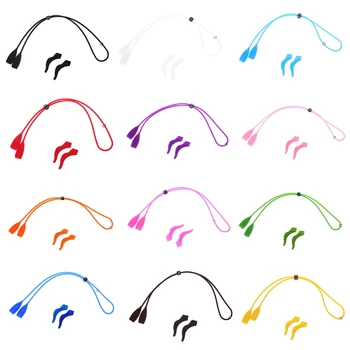

1 Set Children Cute Elastic Silicone Strap Glasses Cord Non Slip Ear Hook Holder