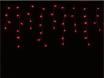 3 м 100 светодиоды сосулька свет строки, фея рождественские огни украшения Свадебная вечеринка праздник Рождество Outdoor, 110 В ~ 220 В