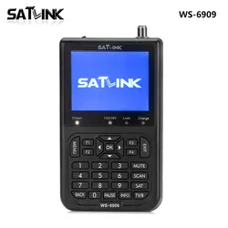 [Подлинный] Satlink WS-6906 3,5 дюйма DVB-S цифровой ресивер fta спутникового сигнала WS6906 SATLINK спутниковый Finder метр WS 6906 Бесплатная доставка