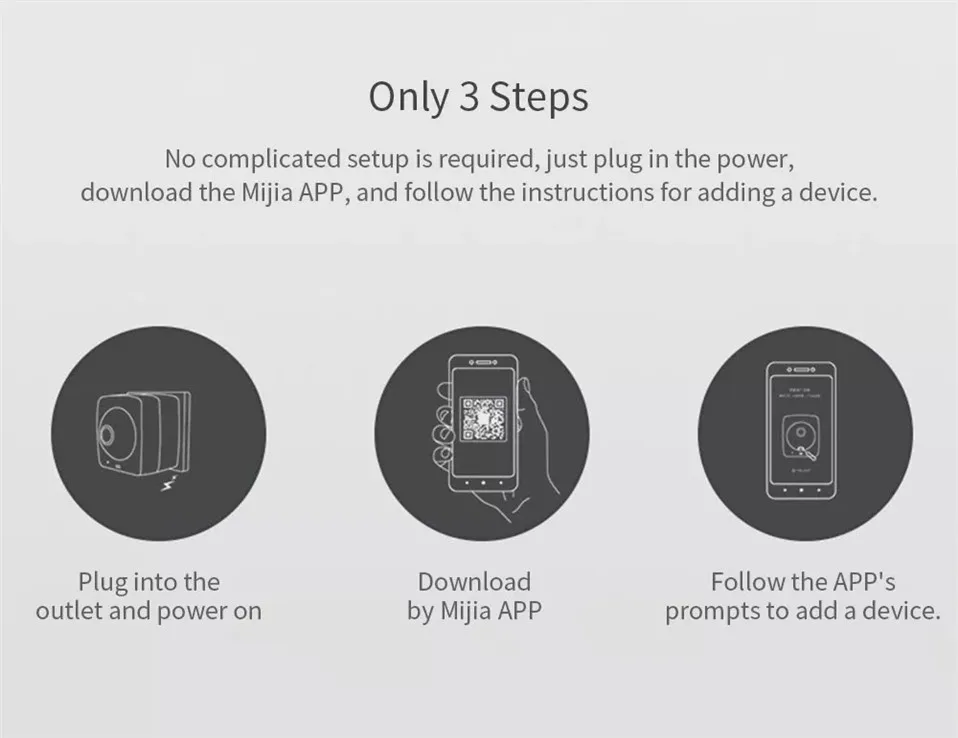 11Xiaomi Mijia XiaoVV Smart Panoramic IP Camera HD 1080P 360° Panoramic AI Humanoid Detection Night Version Work to Mi Home App