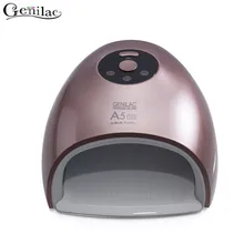 Genilac A5 48W UV LED sun Red Light Nail Lamp 24 LEDs Whitening skin Nail Dryer UV LED Nail Lamp for Curing Nail Gel Art Tool