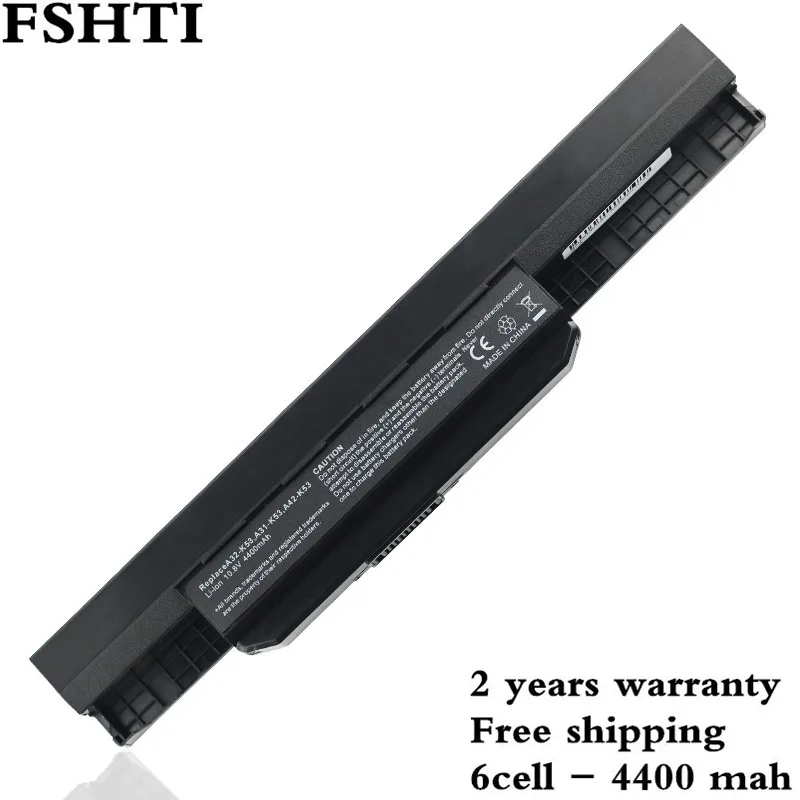 FSHTI абсолютно новый аккумулятор A32-K53 A41-K53 для ASUS K53 K53E X54C X53S X53 K53S X53E 6cell | Компьютеры