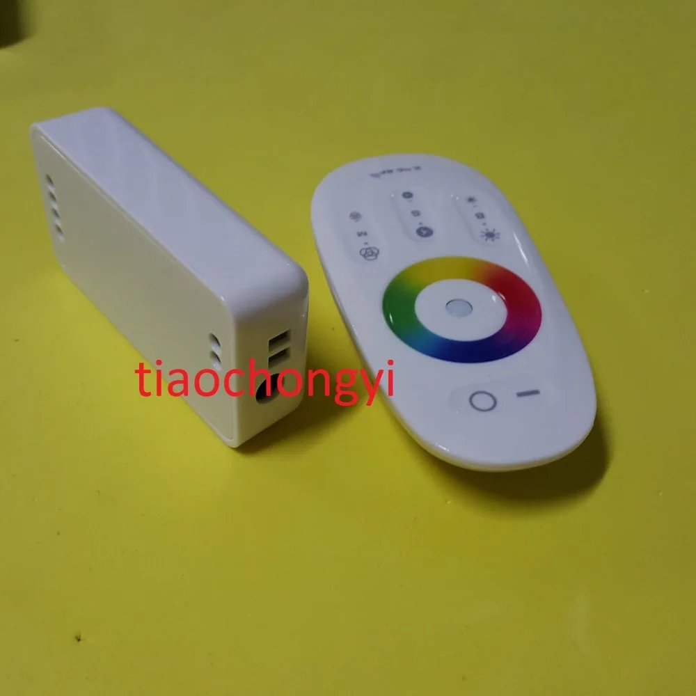 Remoto sem Fio Tela de Toque Controle Rgbw Rgbww Rgbcw 12v-24v 18a 2.4g Led Rgb 5 Luzes e Iluminação