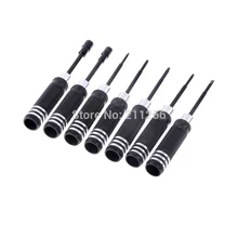LHM109 RC Tools 7 pcs Hex Screw Driver Set 1 5MM 5 5MM RC6B 7 Heli