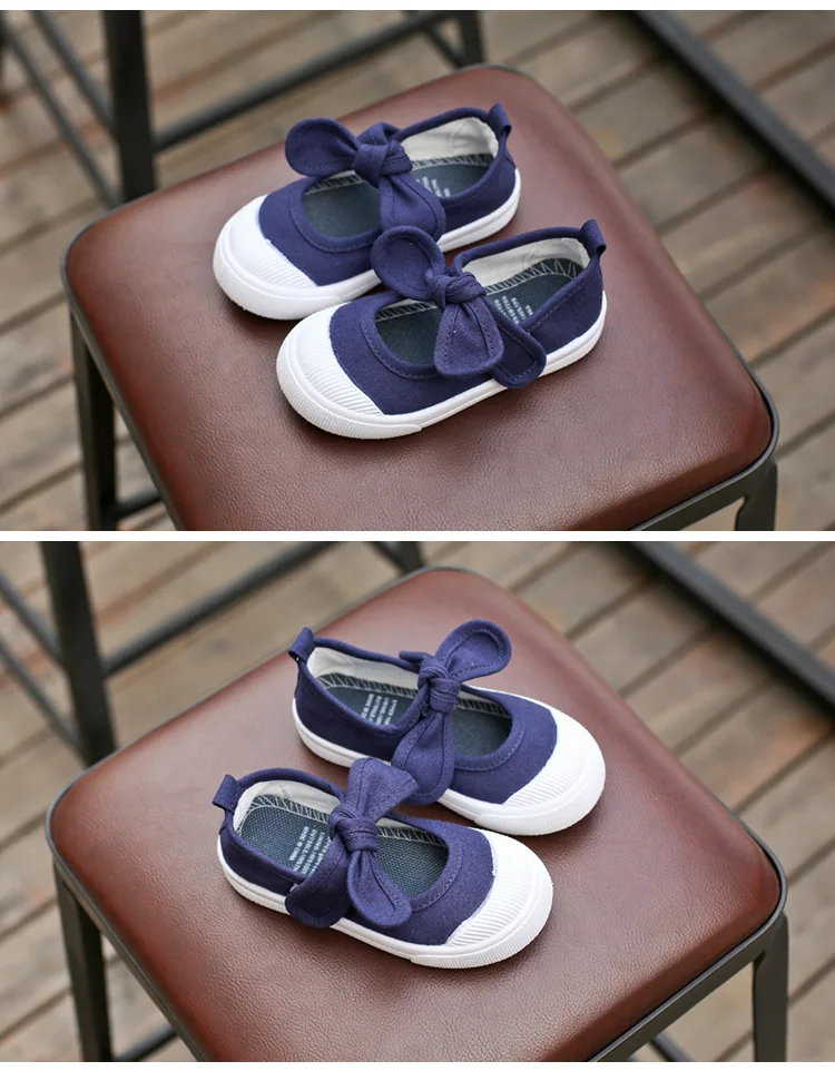 children's shoes for adults New Children Shoes Girls Canvas Shoes Fashion Bowknot Comfortable Kids Casual Shoes Sneakers Toddler Girls Princess Shoes 21-35 children's shoes for high arches