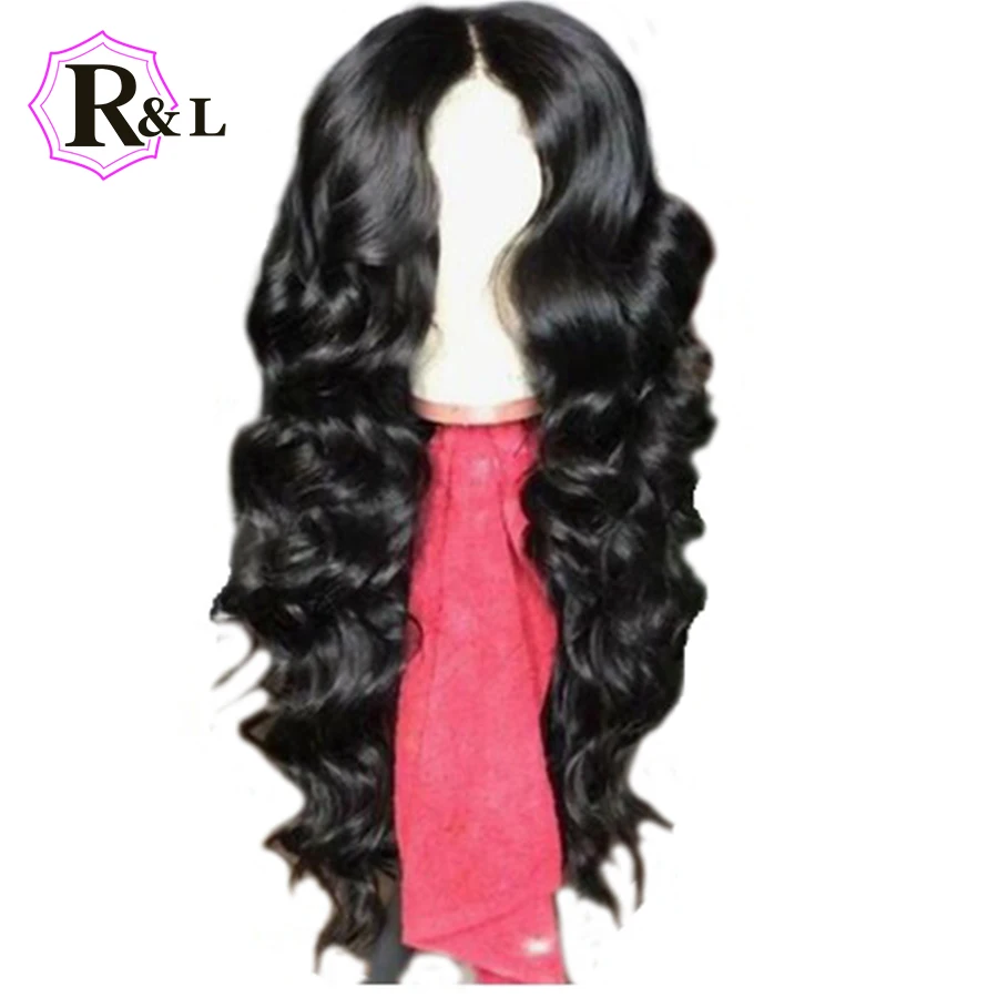 RULINDA 250% Denisty Синтетические волосы на кружеве человеческих волос парики