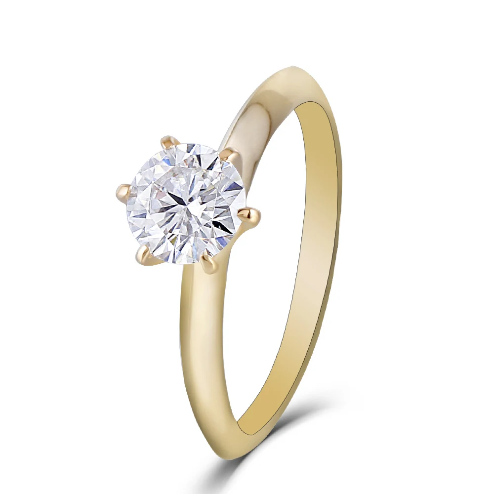 center 1ct moissanite engagement ring (1)