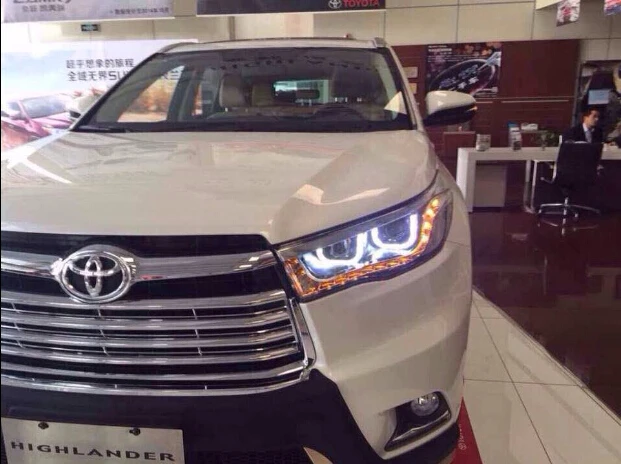 Free Ship 2017 2016 Toyota Highlander Headlight With Xenon Projector Free Ship 2017 2016 Toyota Highlander Headlight With Xenon Projector Lens Hid Director Light U Ccfl Optional Ballast Good In Car Embly From