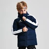 KELME-Chaqueta de invierno para chico, chaqueta deportiva con capucha para niños y niñas, abrigo de algodón cálido a prueba de viento para exteriores, 3883405 ► Foto 2/5