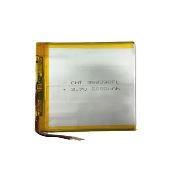 

lithium polymer battery 3x80x90mm 3.7v 5000mah tablet battery 2 wire