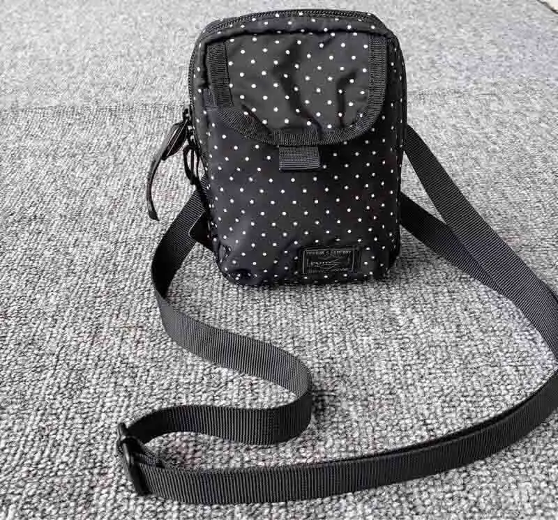 

men and women polka dot small bag detachable bag
