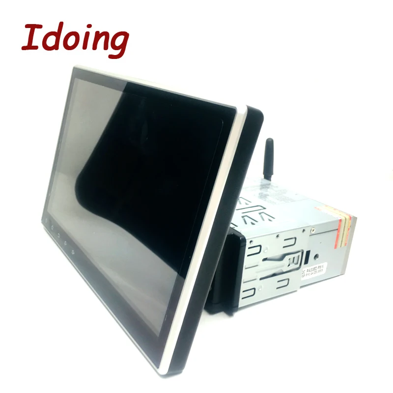 Sale Idoing10.2"PX5 4G+64G Android 9.0 For Universal Car GPS DSP Radio Player IPS screen Navigation Multimedia Bluetooth No 2 din DVD 4