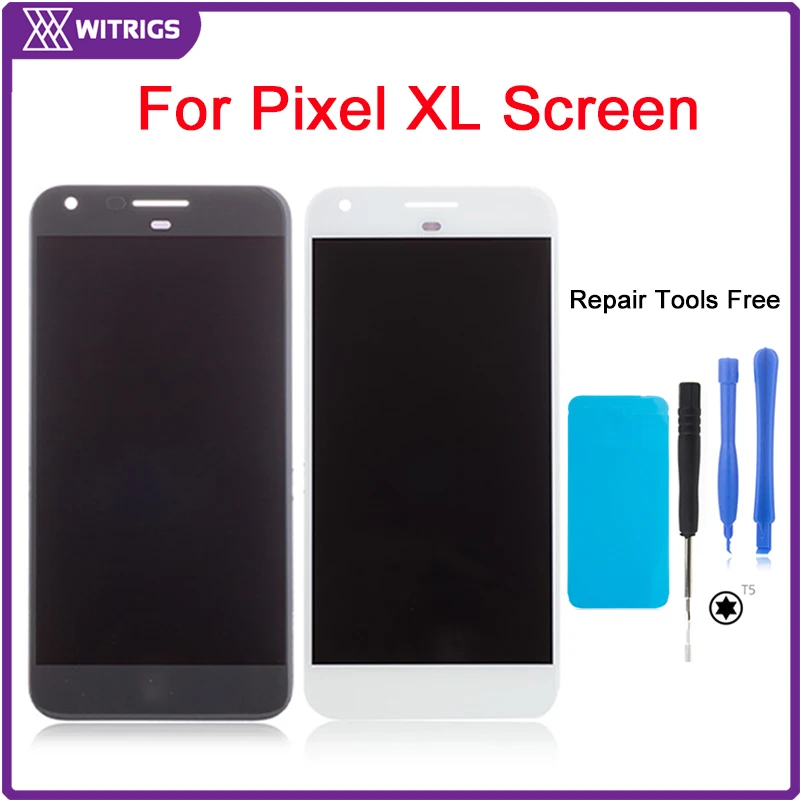 

Witrigs for Google Pixel XL LCD Display Touch Screen Digitizer Assembly Replacement