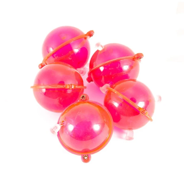 5pcs/Set Fishing Float ABS Plastic Balls Water Ball Bubble Floats Tackle  Sea