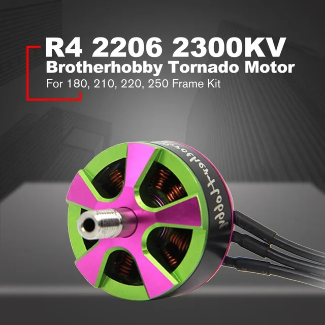 $31.4  Brotherhobby Returner R4 2206 2300KV 3-5S Racing Edition Brushless Motor for FPV RC Drone UAV Multi