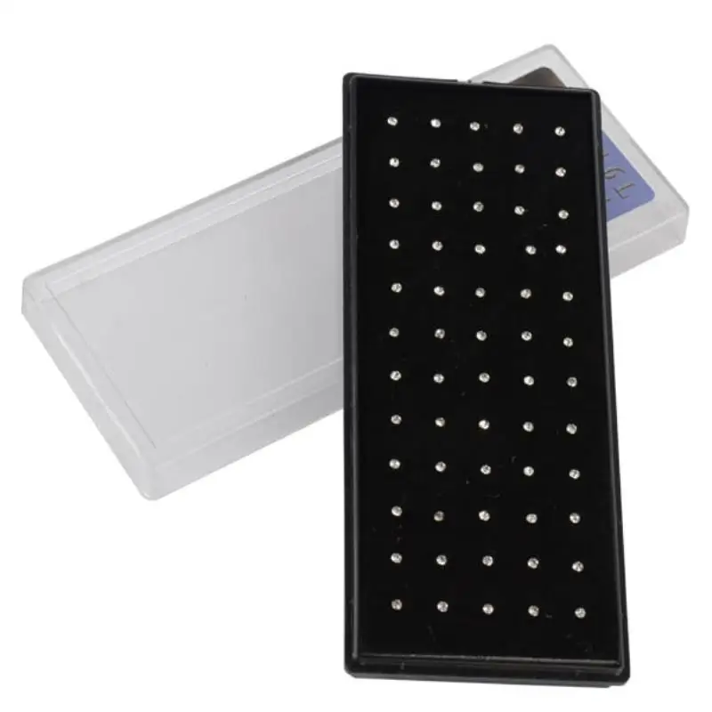 60/40x 316L Surgical Steel Piercing Nose Ring Shellhard Crystal Rhinestone Nose Stud Rings Mix Colors Clear Fashion Body Jewelry