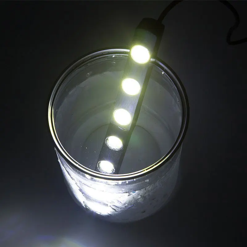 04  2PSC 3 4 5 6 LEDs High Power Eagle Eye Day Light Car DRL Waterproof Daytime Running Lights With Lens 12V LED Head Lamp for Cars