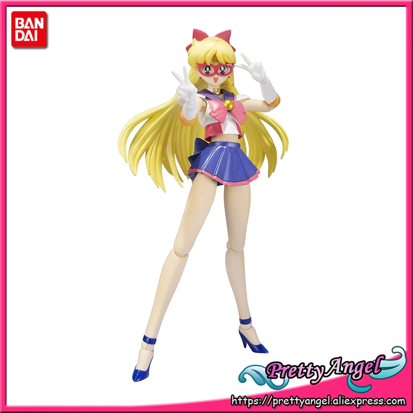 PrettyAngel-подлинный Bandai S.H. Фигурс Pretty Guardian Сейлор Мун 20-й ПВХ V экшн-фигурка | Игрушки