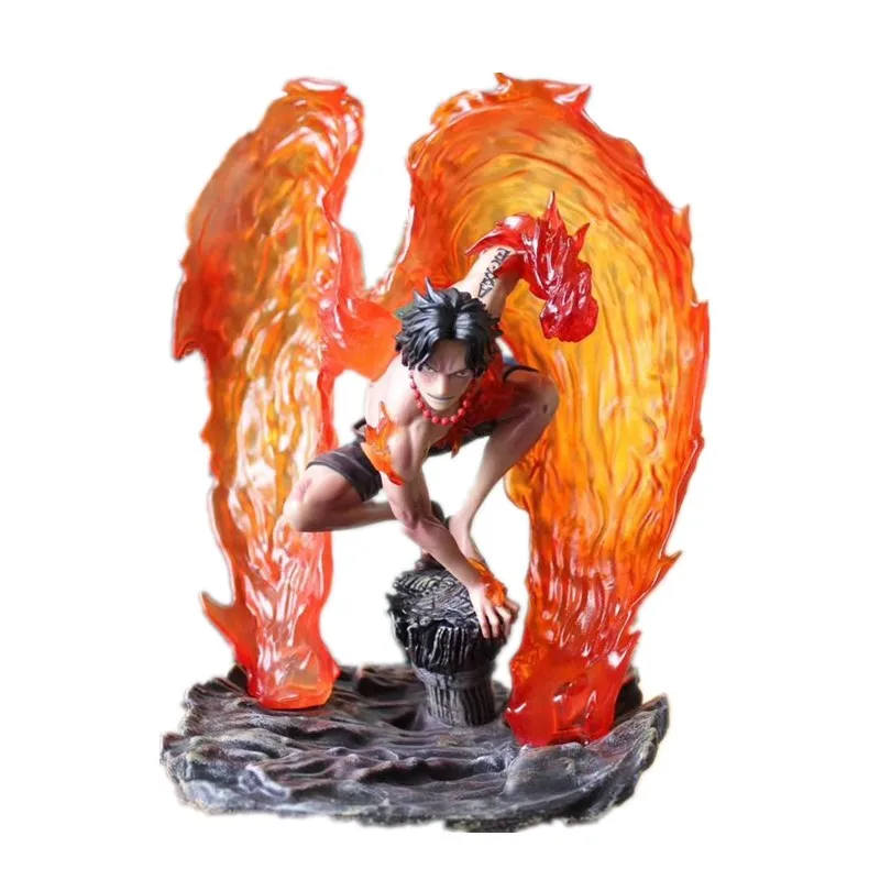 

One Piece 28cm Rise From The Ashes Portgas PVC Action Figure Collection Models Toys Y3