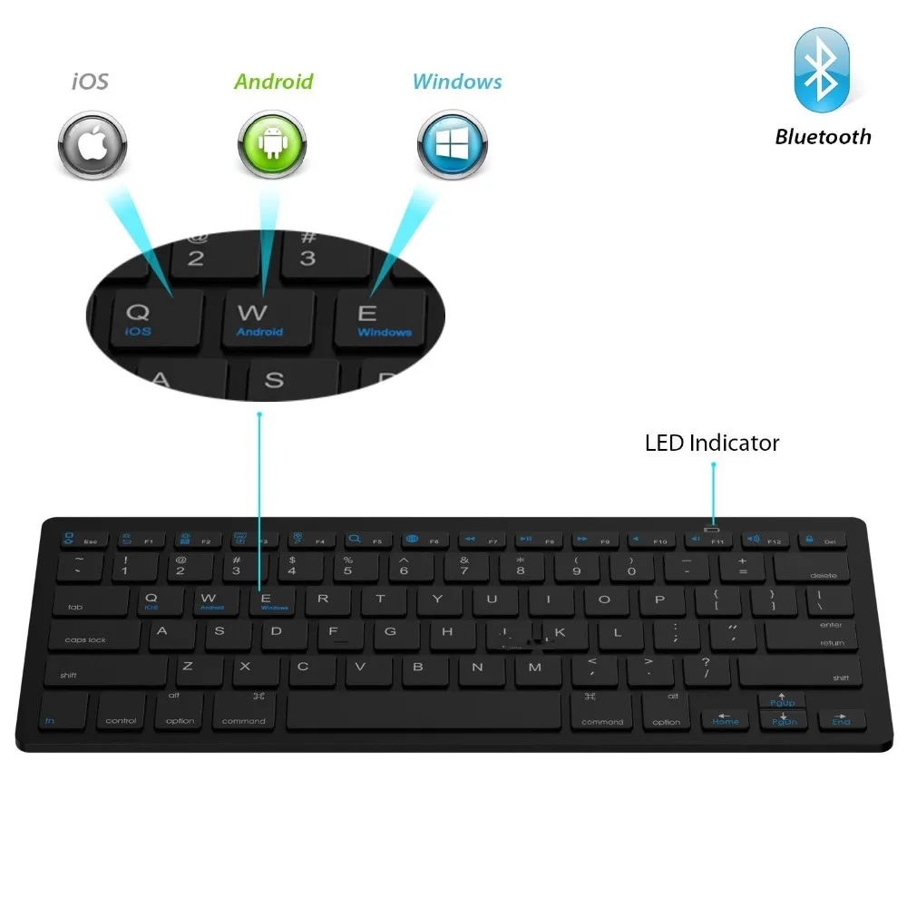 

Ultra-slim Wireless Bluetooth 3.0 Keyboard For Huawei MediaPad T3 10 10.1 7 3G 7.0 T2 pro T3 8 8.0 M2 10.0 M2-8 Tablet case