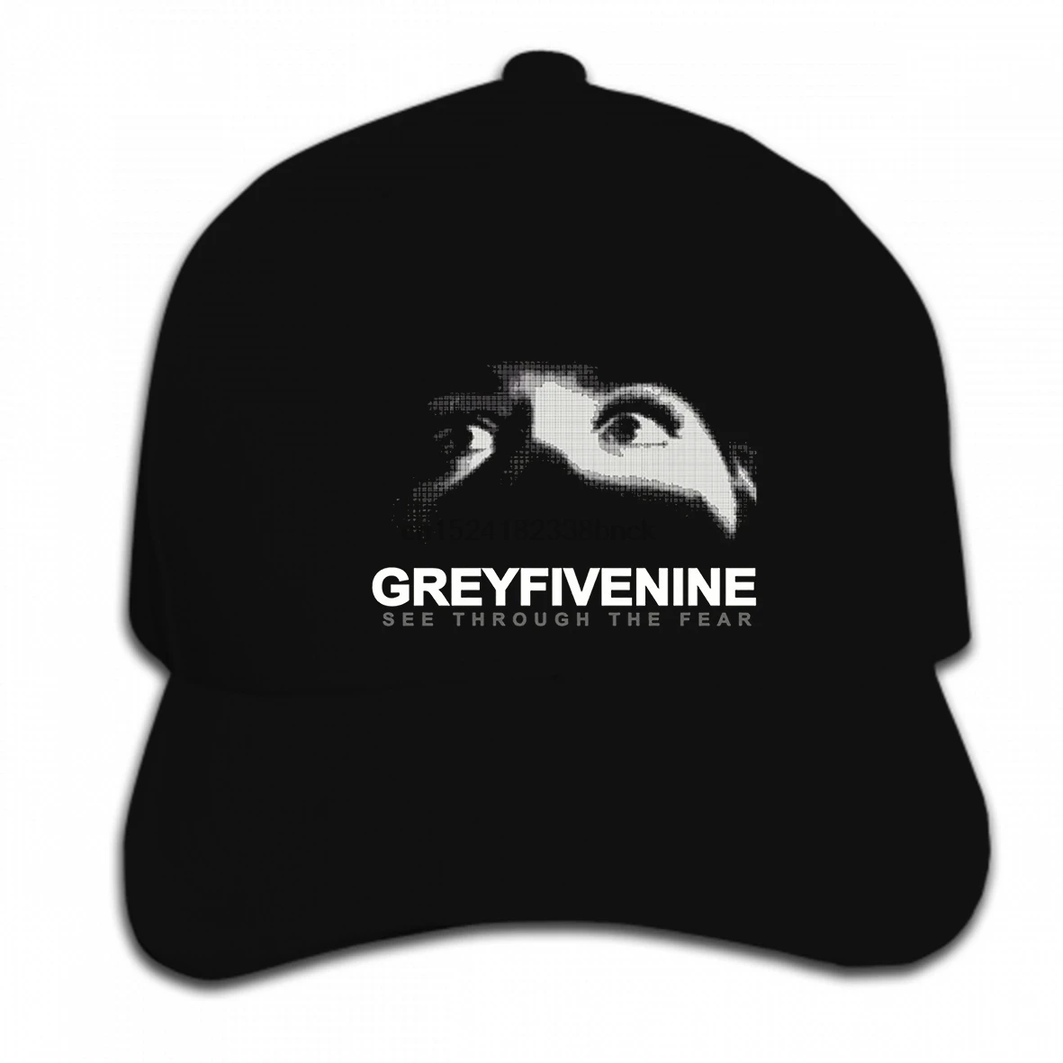 

Print Custom Baseball Cap Hip Hop G59 See through the fear ized Hat Peaked cap