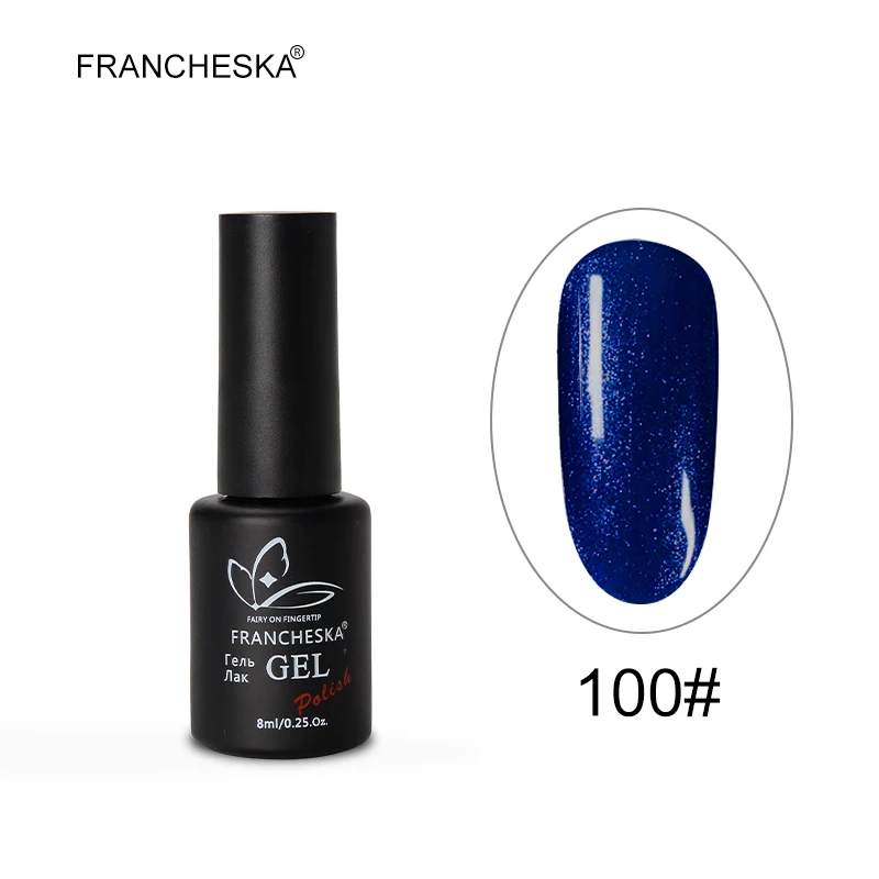 Francheska Гель-лак для ногтей праймер резиновая основа Топ строитель ногтей латекс aceite кутикулы не протирать верхнее покрытие huile Маникюр brillo - Цвет: gel polish -100