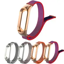 Нейлон сменный ремешок спортивный браслет ремешок на запястье для Xiaomi Mi Band 3 браслет Wearable Devices(носимое устройство) Relogios Фитнес браслет Z2