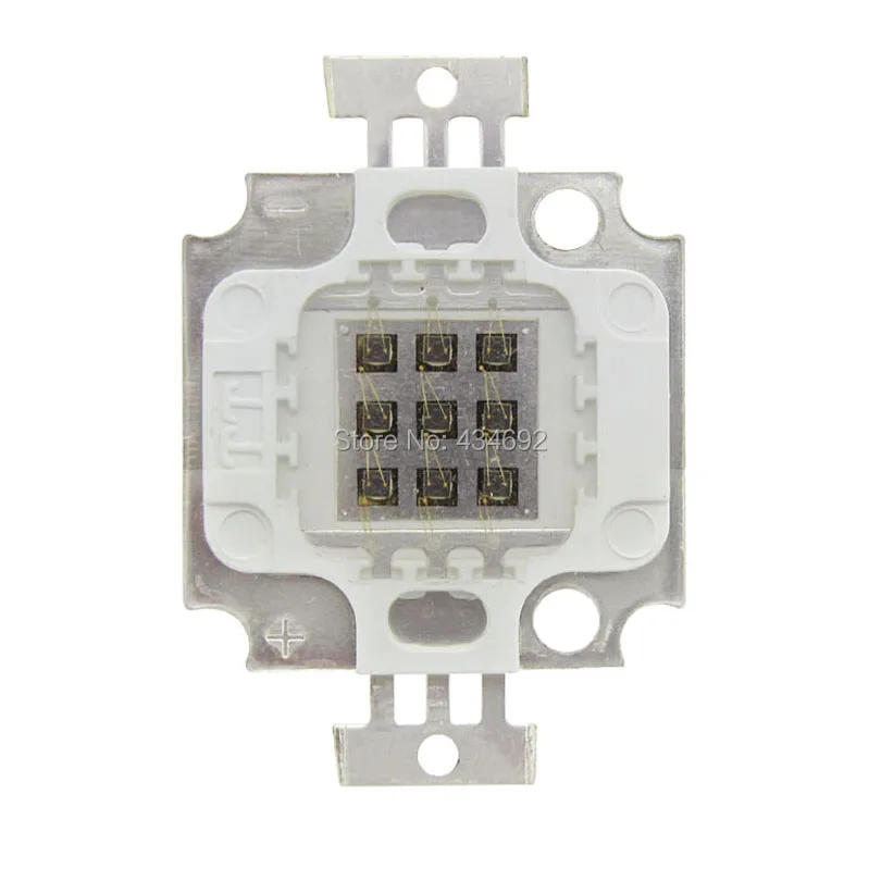 

3 series 3 parallel High Power 10W 730nm - 740NM 1050mA Infrared IR Red Led Emitter Light For CCTV Camera Night Version Led Lamp