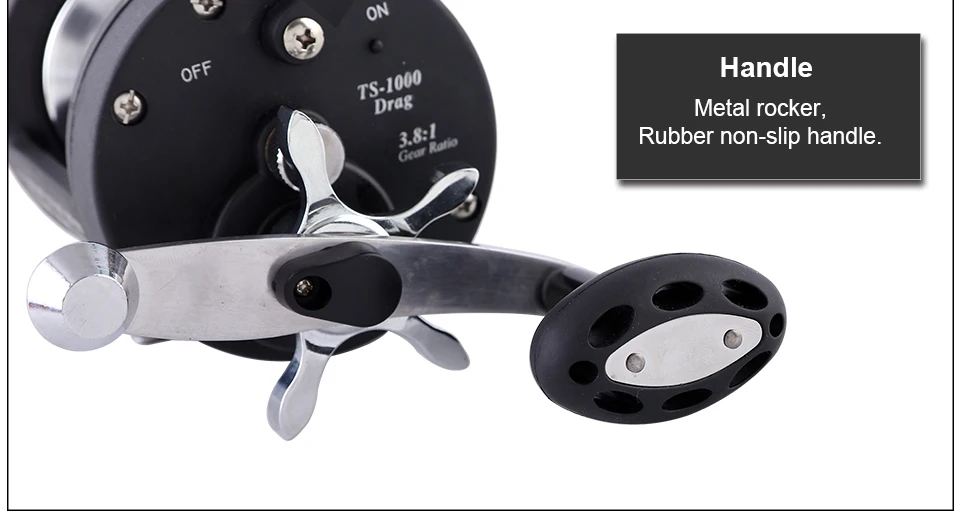 GLUREE Trolling Reel Fishing 3.81 3BB TSSD 3000 4000M Black Right Hand Casting Sea Fishing Reel Saltwater Baitcasting Reel Coil (19)