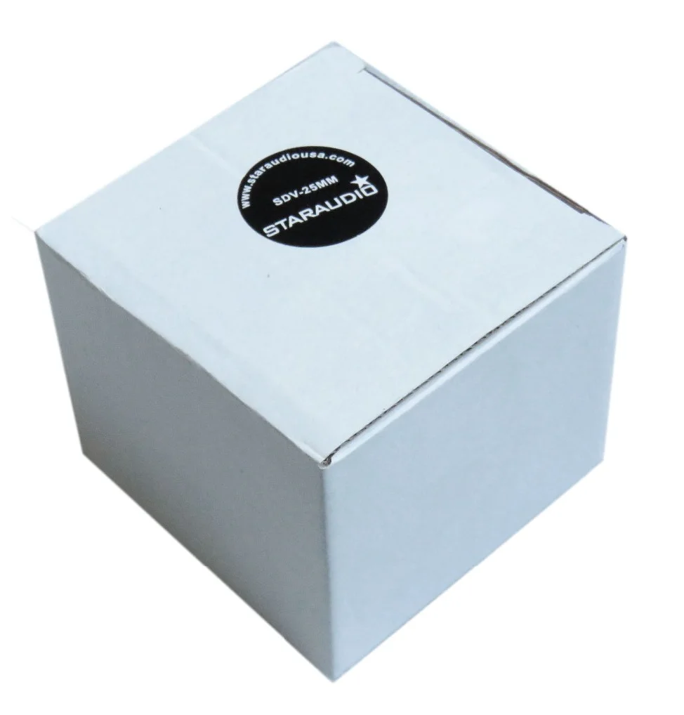 box of 25mm compression titanium horn driver tweeter for repair audio pa dj powered speaker