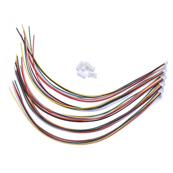 

10Pcs Micro JST 2.0 PH 6 Pins Male & Female Connector Plug with 300mm Wire Cables Connector Plugs