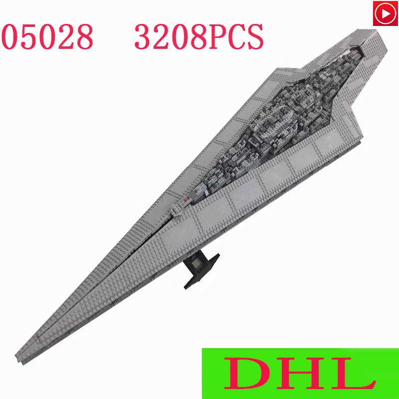 

Legoed star LEPIN 05028 3208Pcs Toy Execytor Super Star Destroyer Model Building Kit Block Brick Compatible 10221 Boy Gifts WARS