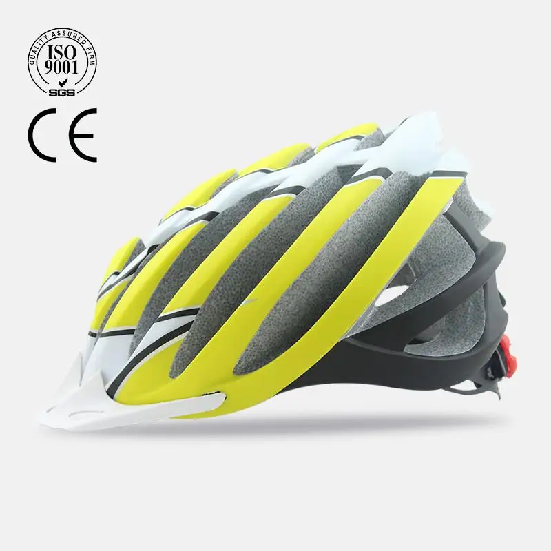 Унисекс защитные шлемы для взрослых, горный велосипед, велосипедный шлем, дорожный мужской женский цельный шлем для шоссейного велосипеда - Цвет: yellow