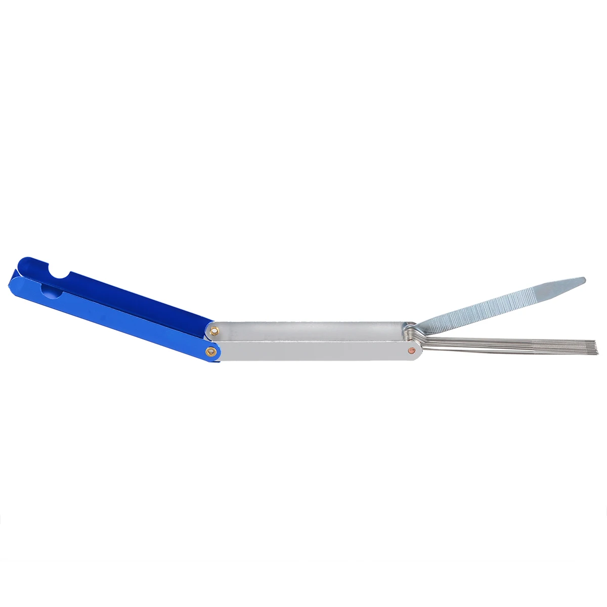 2pcs Stainless Steel Welding Torch Nozzle Tip Cleaner Tool 13 in 1 in Blue Welding Tip Cleaner Aluminum Case