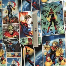 108*100 см Марвел Капитан хлопчатобумажной ткани детские обои/Diy ручной работы дизайнерское постельное белье дома кошелек из ткани Стёганое одеяло